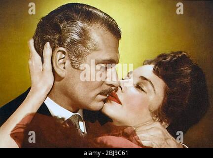 Carrie 1952 Paramount Pictures con Jennifer Jones e Laurence Olivier Foto Stock