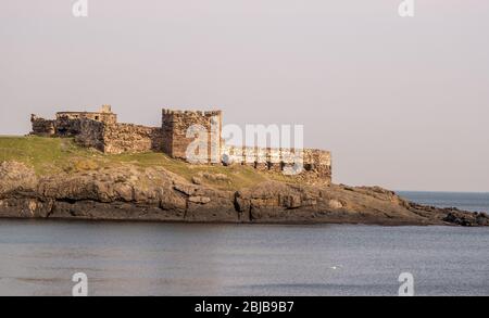 Castello di Yoros nella città di Rumeliveneri. Istanbul, Turchia Foto Stock