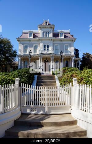 Natchez USA - 5 Febbraio 2015 - Antica dimora a Natchez in Mississippi USA Foto Stock