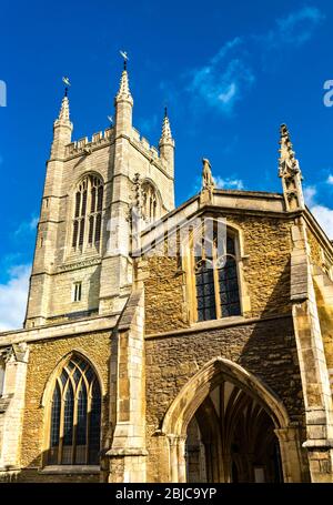 Chiesa di San Giovanni Battista a Peterborough, Inghilterra Foto Stock