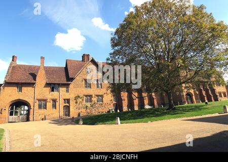 Hatfield House edifici nel vecchio Hatfield Hertfordshire Foto Stock