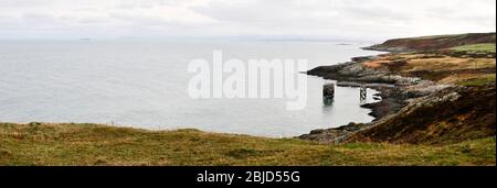 Intorno al Regno Unito - Point Lynas ( Trwyn Eilian ), Anglesey Foto Stock