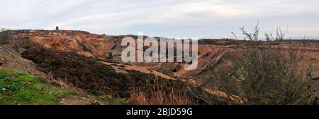 Intorno al Regno Unito - Parys Mountain (Mynydd Parys), Anglesey Foto Stock