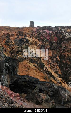 Intorno al Regno Unito - Parys Mountain (Mynydd Parys), Anglesey Foto Stock