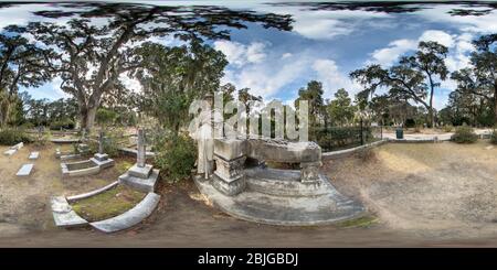 Visualizzazione panoramica a 360 gradi di Il cimitero Bonaventura