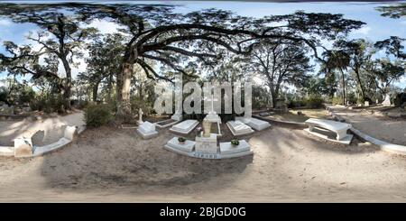 Visualizzazione panoramica a 360 gradi di Il cimitero Bonaventura