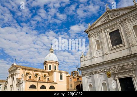 Chiesa di San Rocco a Roma, Italia, Europa Foto Stock