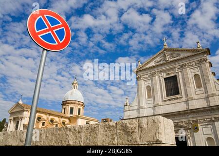 Chiesa di San Rocco a Roma, Italia, Europa Foto Stock