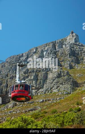 Table Mountain Cabinovia, Cape Town, Sud Africa Foto Stock