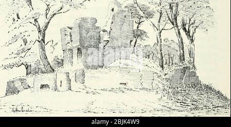 "L'architettura castellata e domestica della Scozia, dal XII al XVIII secolo" (1887) Foto Stock