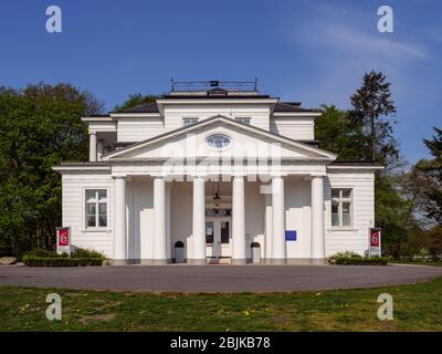 Conservatorio di Amburgo a Gossler House, costruito nel 1794-95 da C. F. Hansen, Amburgo - Blankenese, Germania, Europa Foto Stock