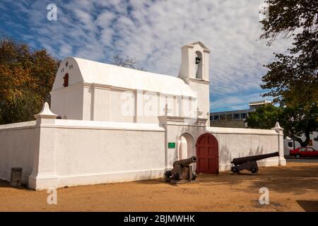 Sudafrica, Stellenbosch, The Braak, Bloem Street, V.O.C Kruithuis, ex rivista olandese East India Company Power Foto Stock