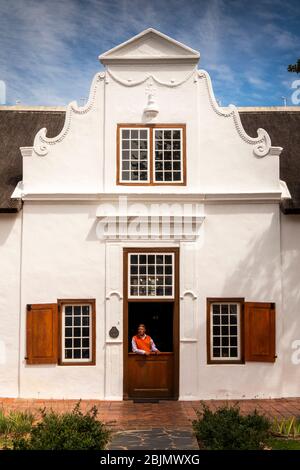 Sudafrica, Stellenbosch, Braak, Bloem Street, Burgerhuis Museum Foto Stock