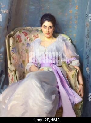 Lady Agnew di Lochnaw, John Singer Sargent, circa 1892-1893, Foto Stock