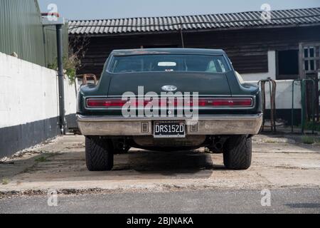 1967 Dodge Caricabatterie classica auto muscolo americano Foto Stock