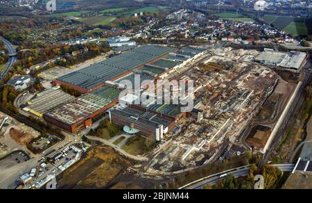 Terreni e strutture della ex Adam Opel AG Werkes Bochum i a Bochum, 14.11.2016, vista aerea, Germania, Renania settentrionale-Vestfalia, Ruhr Area, Bochum Foto Stock