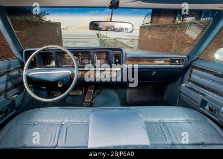 1969 Lincoln Continental Classic American Luxury car Foto Stock