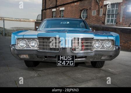 1969 Lincoln Continental Classic American Luxury car Foto Stock