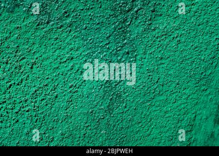 arte astratta di turchese dipinta texture. Messa a fuoco selettiva, fotografia macro Foto Stock