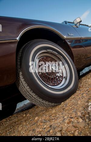 1972 Ford Thunderbird Classic American coupé auto Foto Stock