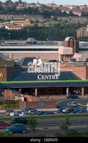 Metro Center Gateshead Tyneside Regno Unito Foto Stock