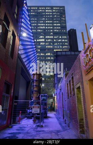 Vita di strada di Melbourne, Australia Foto Stock