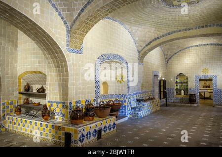 Mole Poblano inventò qui nel Convento di Santa Rosa - ora un museo, Puebla, Messico Foto Stock