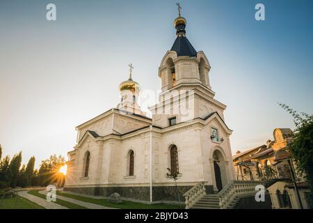 Monastero di Orhei Vechi a Trebujeni. Trebujeni, Rejon Orhei, Polonia. Foto Stock