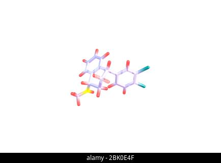 La sertralina (Zoloft, Lubal) è un antidepressivo della classe SSRI (Selective serotonin Reuptake Inhibitor). Foto Stock