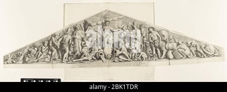 Hubertus Quellinus, Artus Quellinus - Allegoria del commercio di Amsterdam con i quattro continenti. Foto Stock