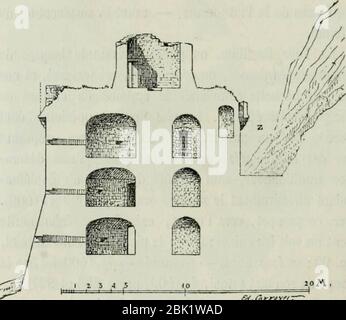 "Descrizione dell'abbaye du Mont Saint-Michel et de ses abords: Précédée d'une notice historique" (1877) Foto Stock