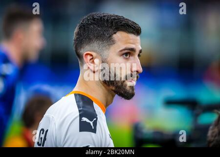 jose gaya valencia cf durante la stagione campionato campioni 2019/20 - photo credit fabrizio carabelli durante la stagione campionato campioni di calcio 2019/20, , Milano, Foto Stock