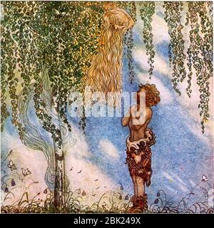 Humpe 4 di John Bauer 1912. Foto Stock