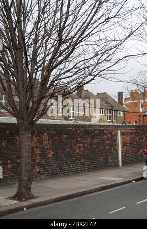 Artisti Talgarth Road West Kensington Barons Court St Pauls Studios 135 Talgarth Rd, Hammersmith, Londra W14 9DA di Frederick Wheeler Architect Foto Stock