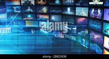 Tecnologia di animazione ed effetti speciali Game Design Art Foto Stock