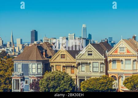 San Francisco, California, USA - 4 agosto 2019: Attrazioni turistiche di San Francisco Foto Stock