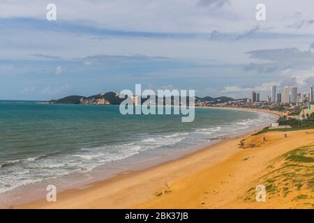 Ponta Negra spiaggia in Brasile Foto Stock