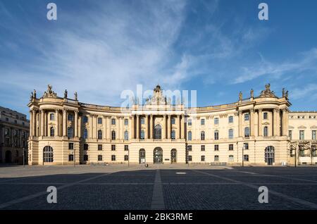 Berlino, Unter den Linden, Bebelplatz, Alte Bibliothek, Kommode. 1775-1780 erbaut Foto Stock