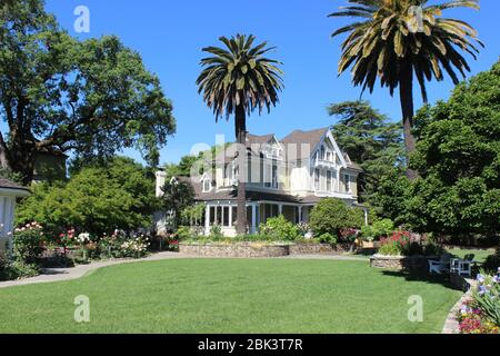 Sutter Home Winery, St. Helena, Napa County, California Foto Stock