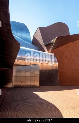 Herford, Museum für zeitgenössische Kunst, 2005 von Frank Gehry erbaut Foto Stock