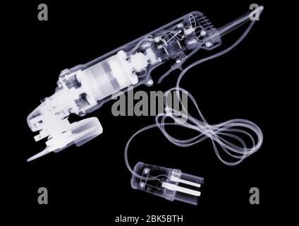 Smerigliatrice angolare, raggi X. Foto Stock