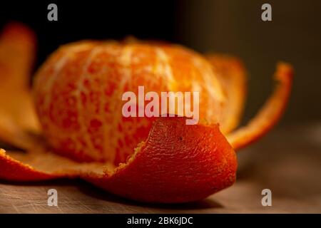 mandarino satsuma pelato Foto Stock