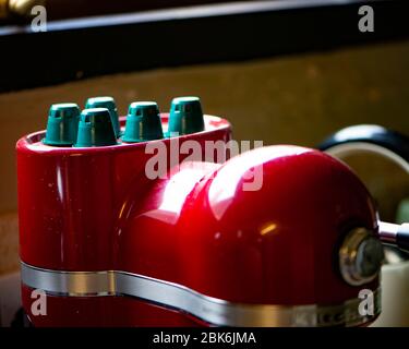 macchina per il caffè Foto Stock