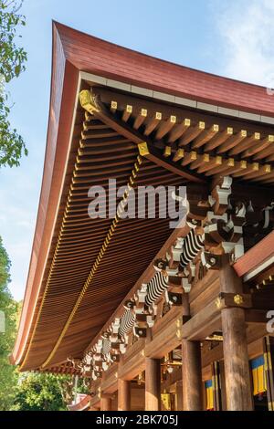 Santuario Meiji. Tokyo, Giappone Foto Stock