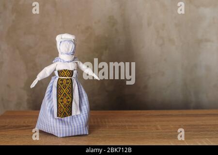 Tradizionale bambola Ucraina motanka fatta a mano Foto Stock