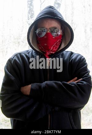 uni-bombardiere o Covid-19 negozio di alimentari Foto Stock