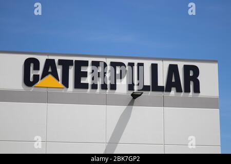 Lafayette - Circa maggio 2020: Caterpillar Logistics Service Center. Cat Logistics fornisce soluzioni per la catena di fornitura a Caterpillar Inc Foto Stock