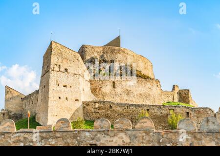 Rupea, Romania: Cittadella di Rupea, uno dei più antichi siti archeologici della Romania. Foto Stock