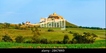 Rupea, Romania: Cittadella di Rupea, uno dei più antichi siti archeologici della Romania Foto Stock