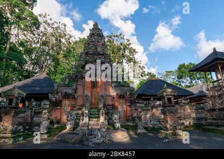 Pura Dalem Agung Padangtegal Tempio Ubud Bali Foto Stock